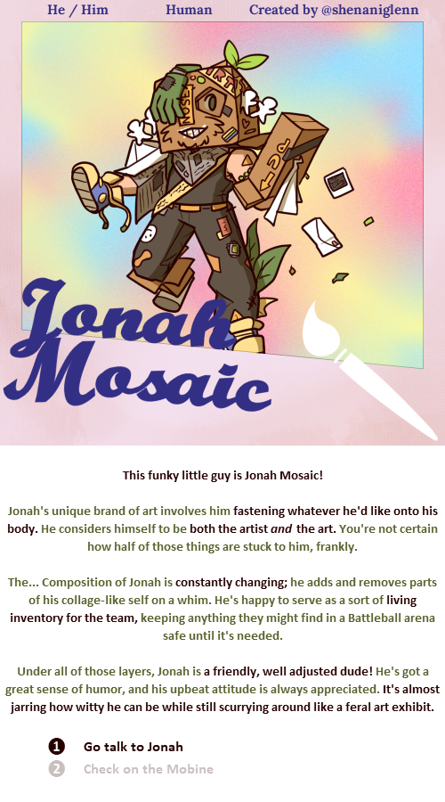 JONAH MOSAIC