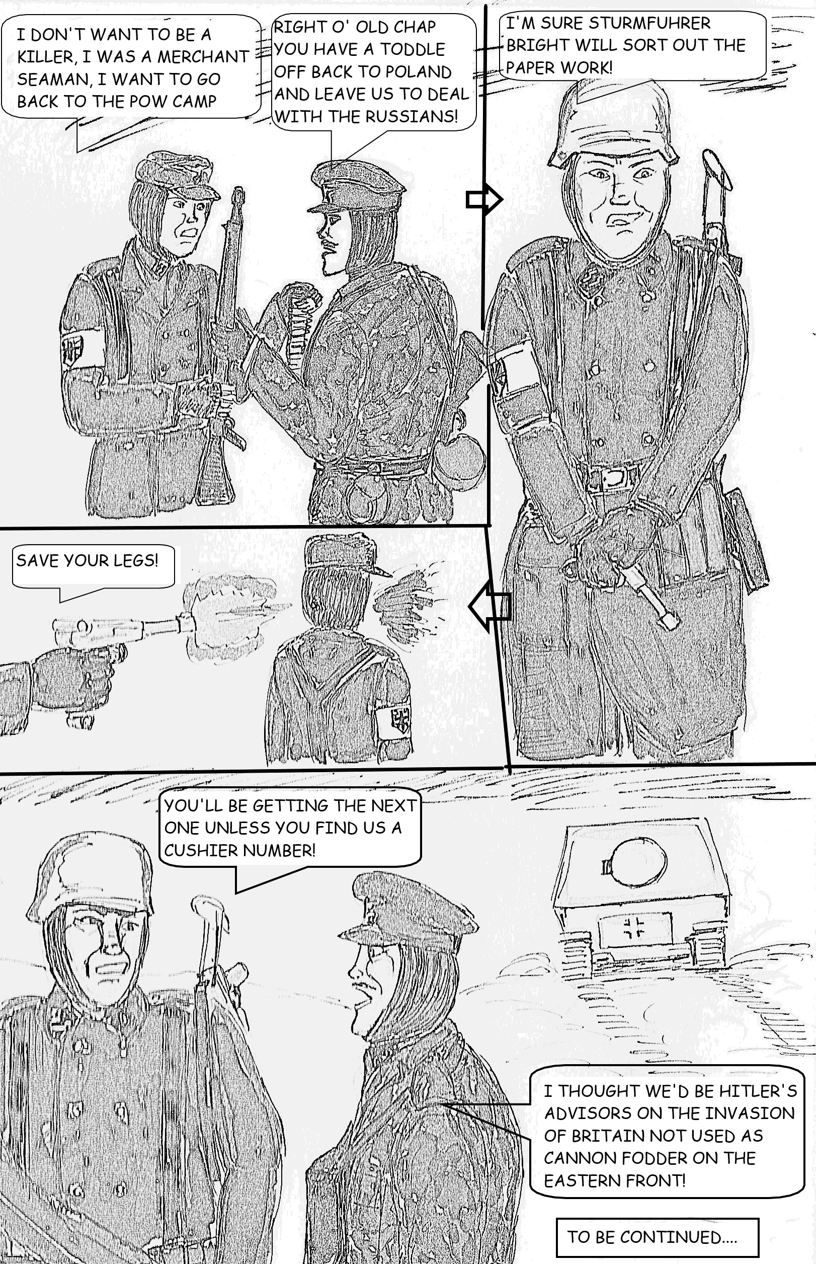 Episode 11 page 7 | Walter's One Man Waffen SS | Comic Fury - Comic ...