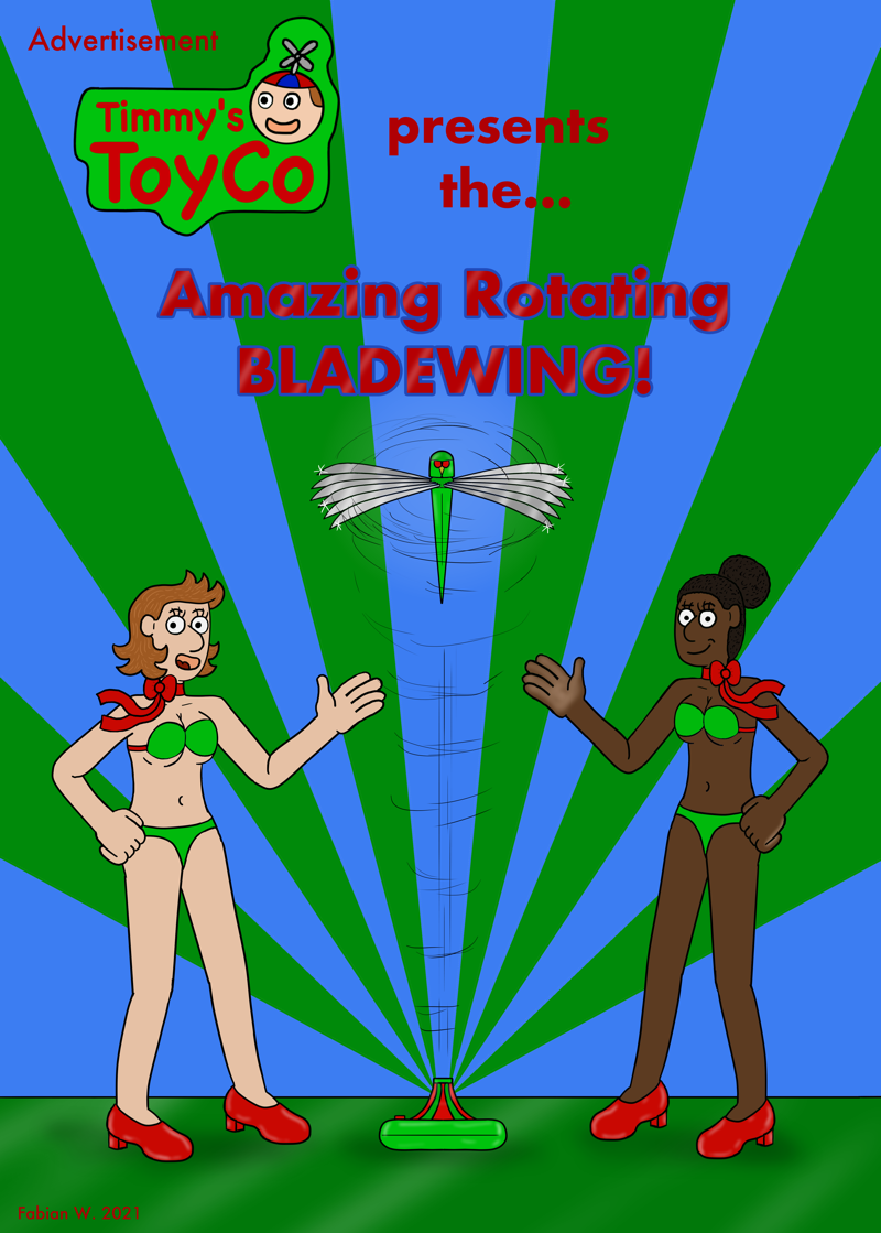 The Amazing Rotating Bladewing!