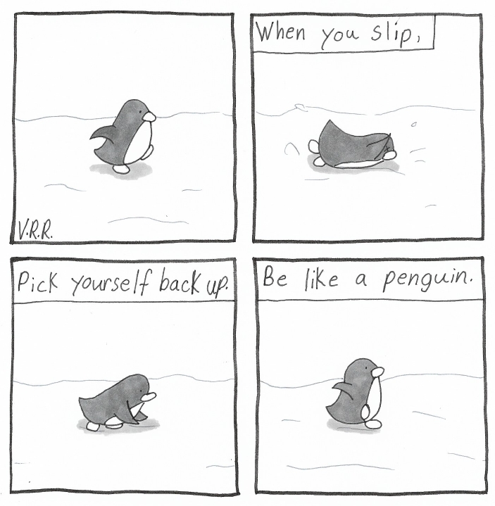 Motivational Penguin