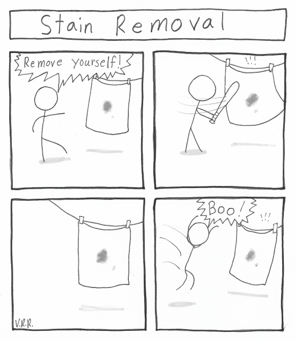 Unconventional Stain Removal
