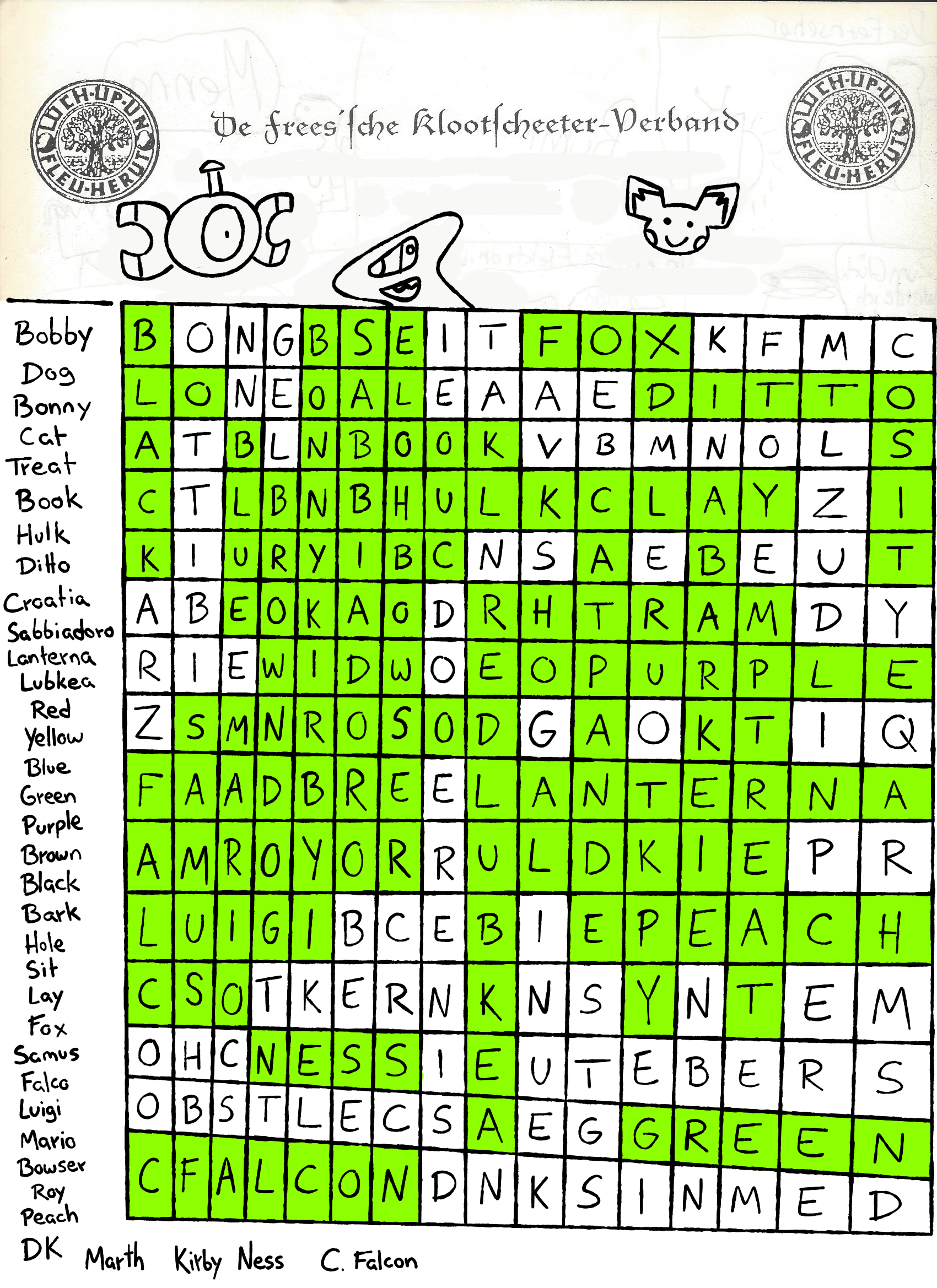 Crossword Puzzle Solution Hot Cup of Nonsense Comic Fury Comic