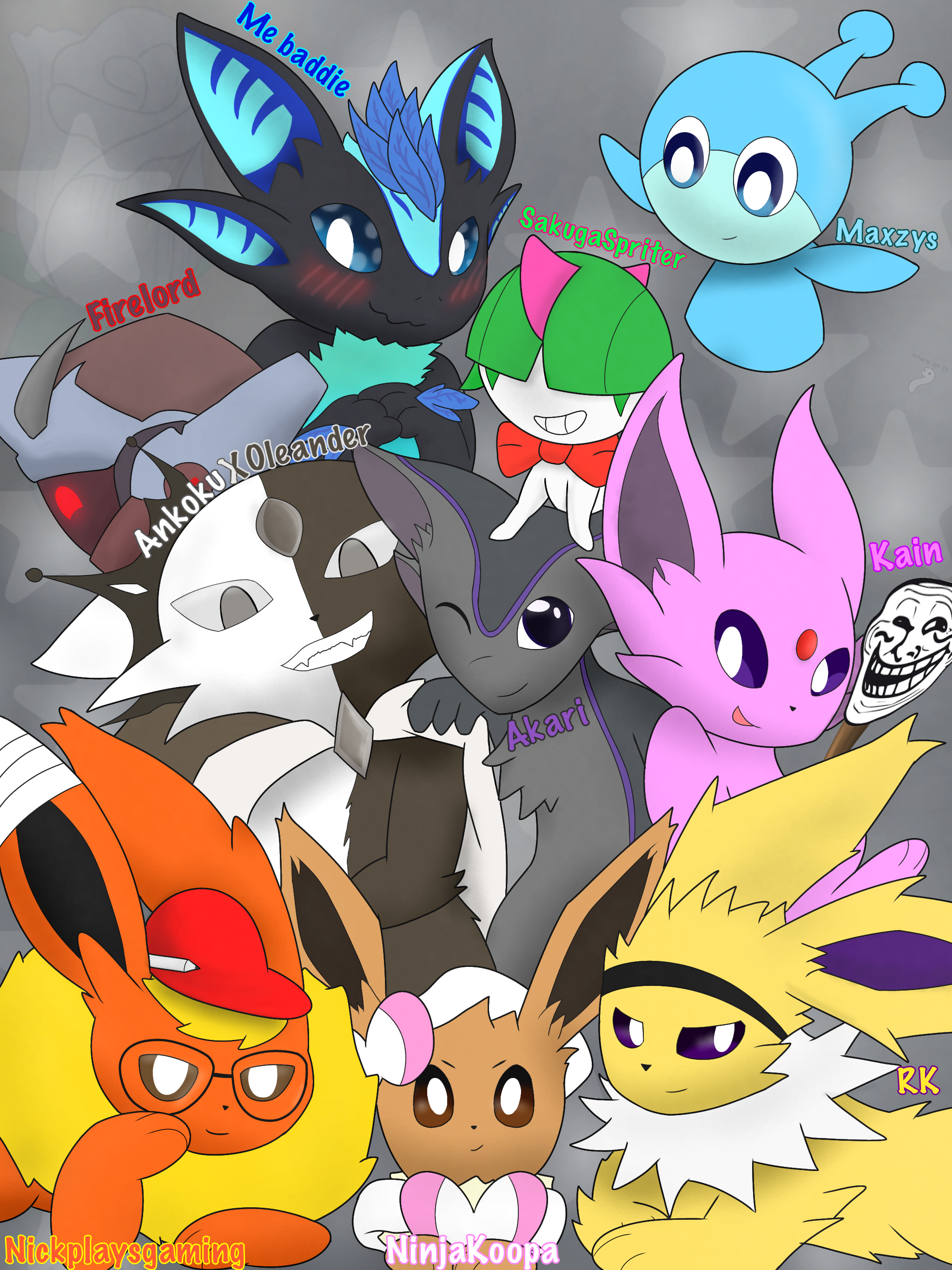 PMD White Rose Extra Stuff - Discord group photo