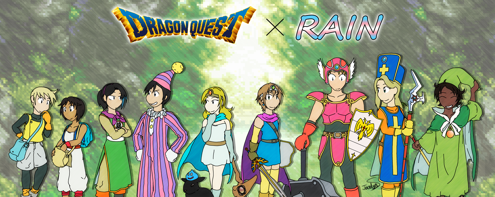 Dragon Quest x Rain