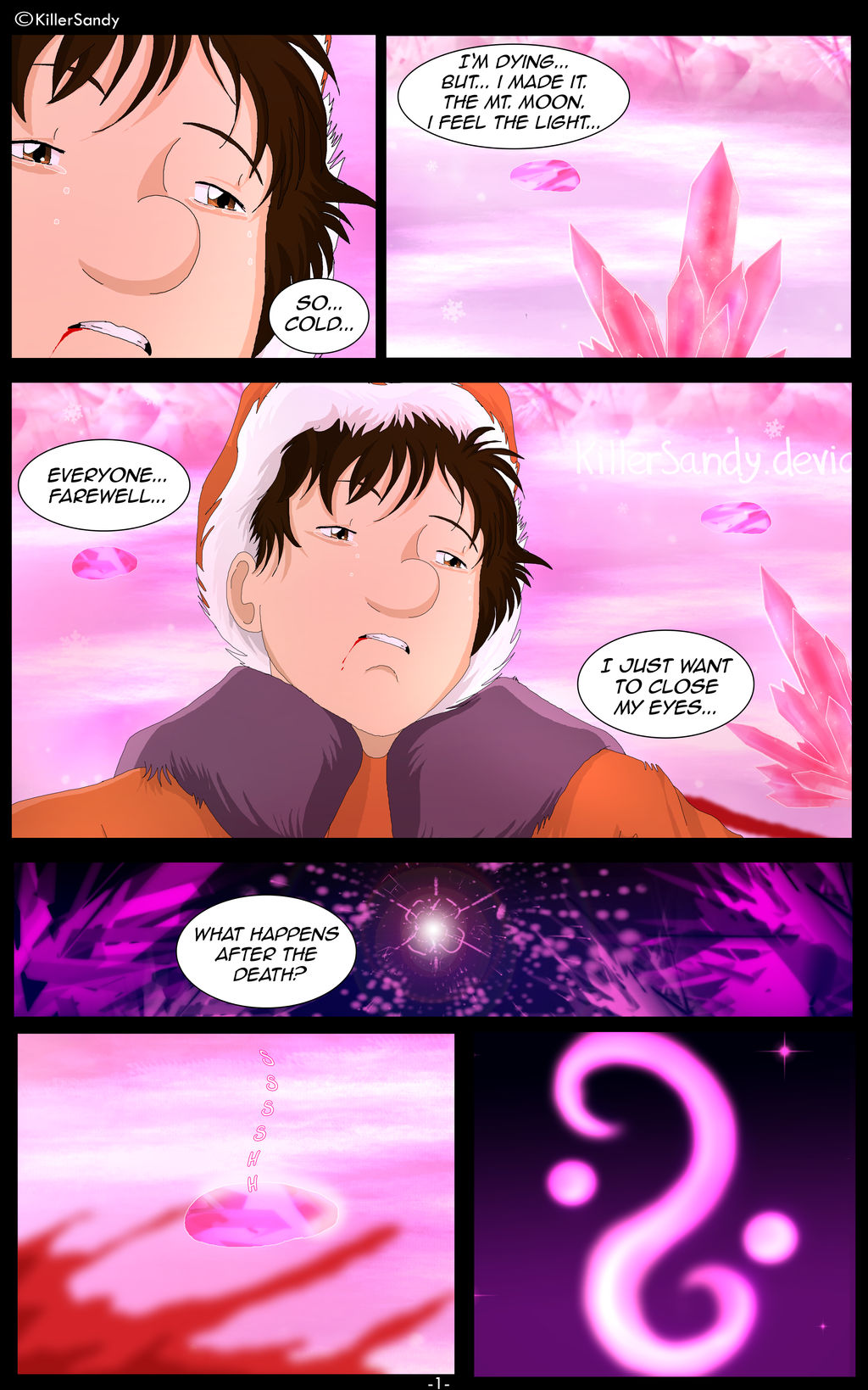 The Prince of the Moonlight Stone page 1.