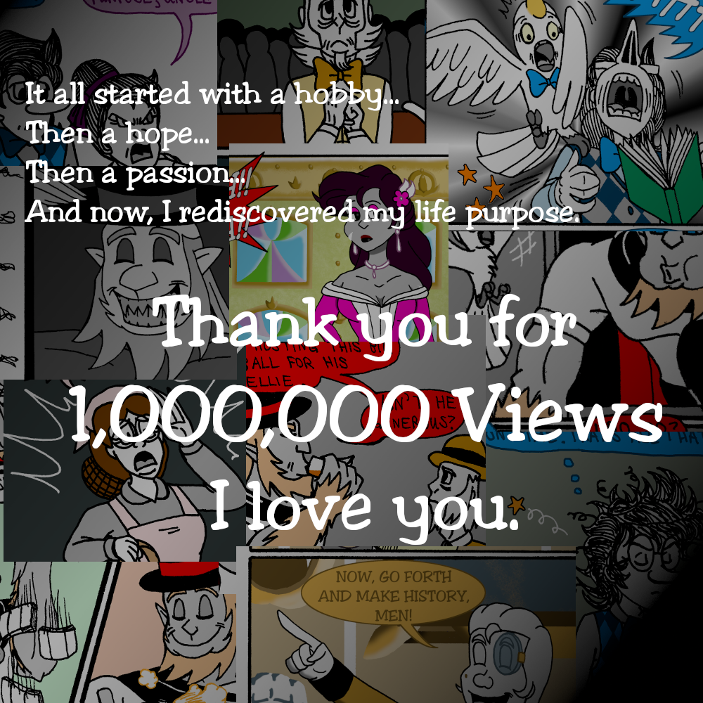 Thank you for 1,000,000 Views