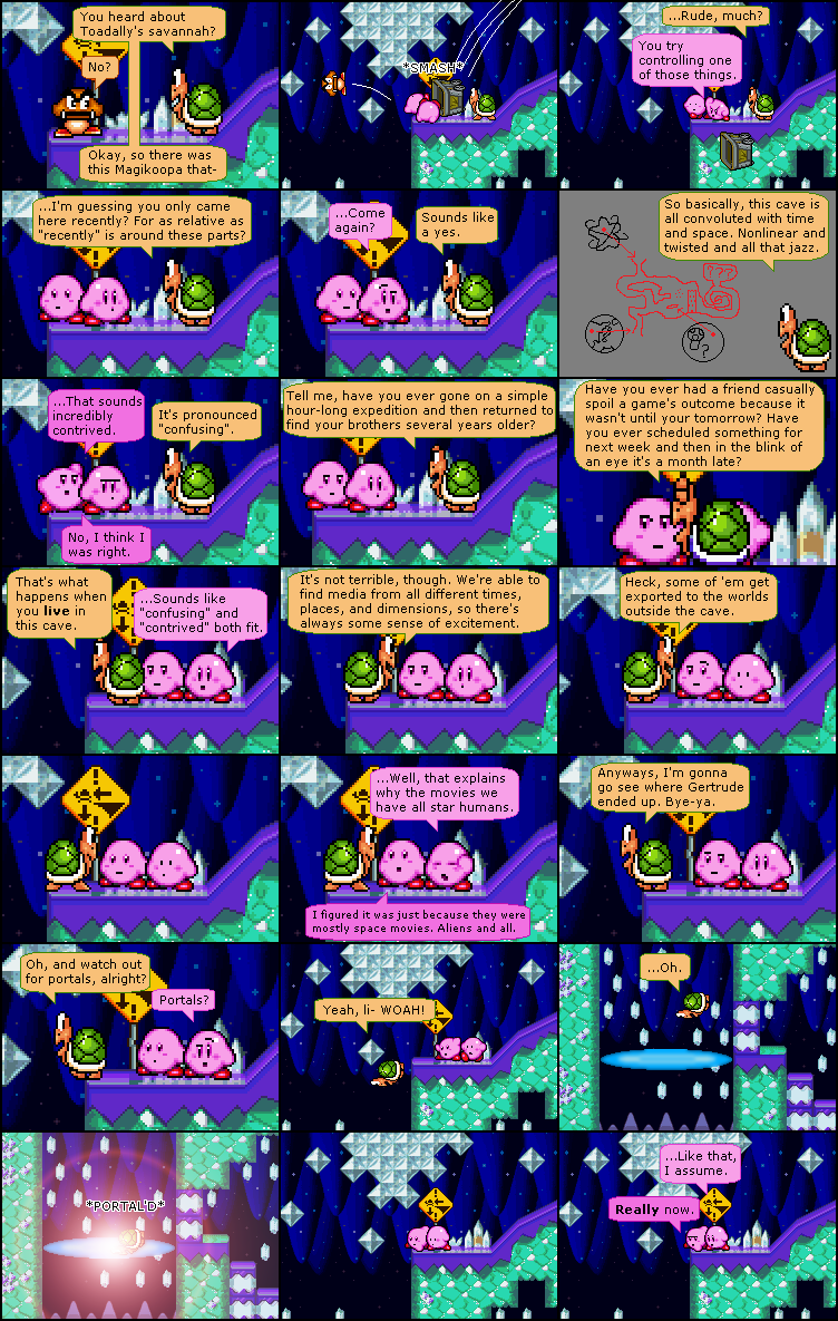 Watch Out for Portalling Koopas | Kirby's Dream Land Adventures | Comic ...