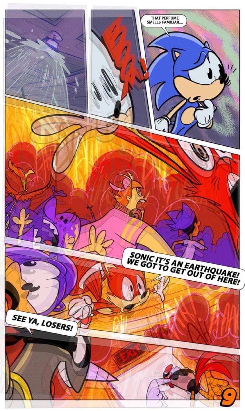 Adventures of Sonic comic pg ~8~