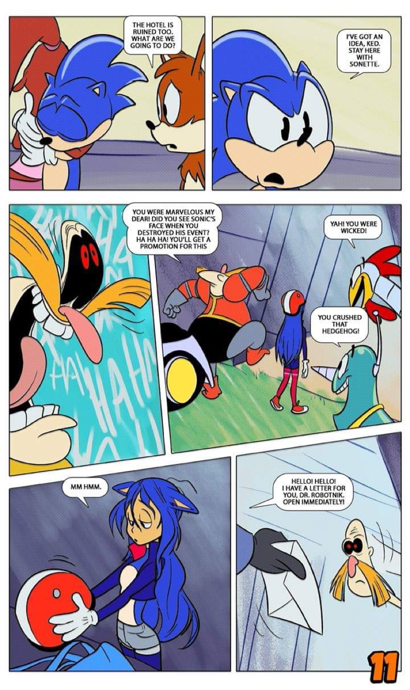 Adventures of Sonic comic pg ~8~