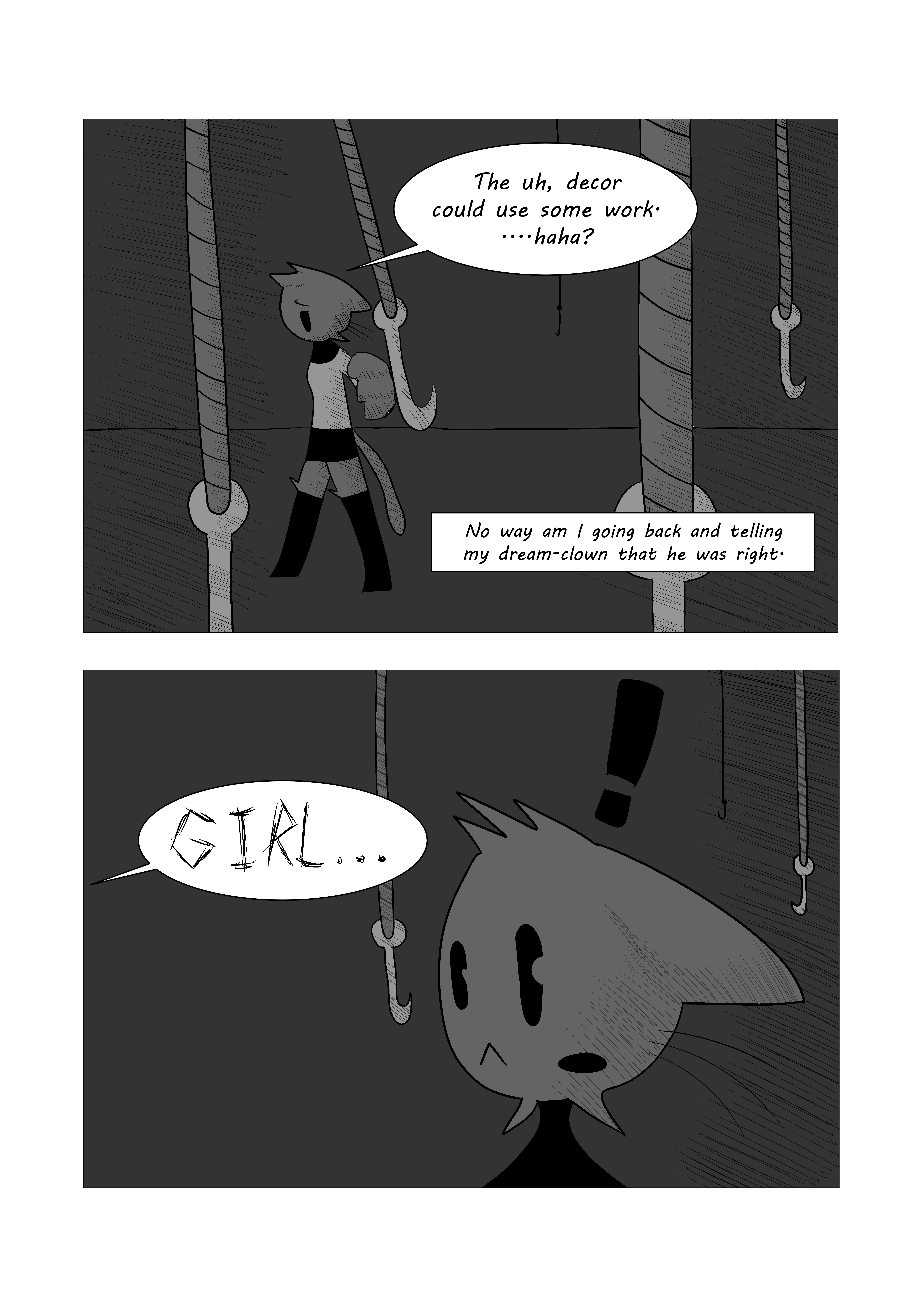 Page 22: The clown was right?