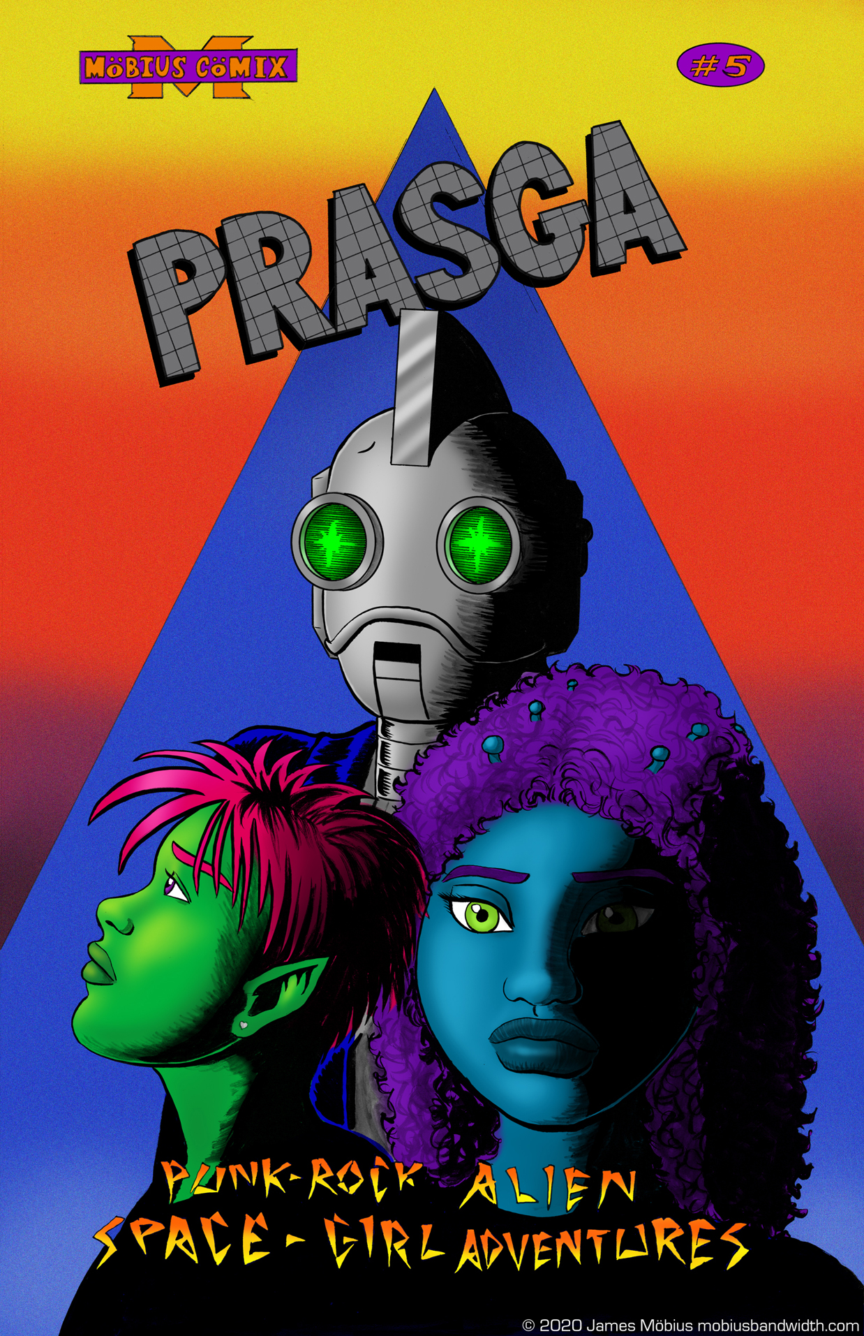 Prasga #5 front cover