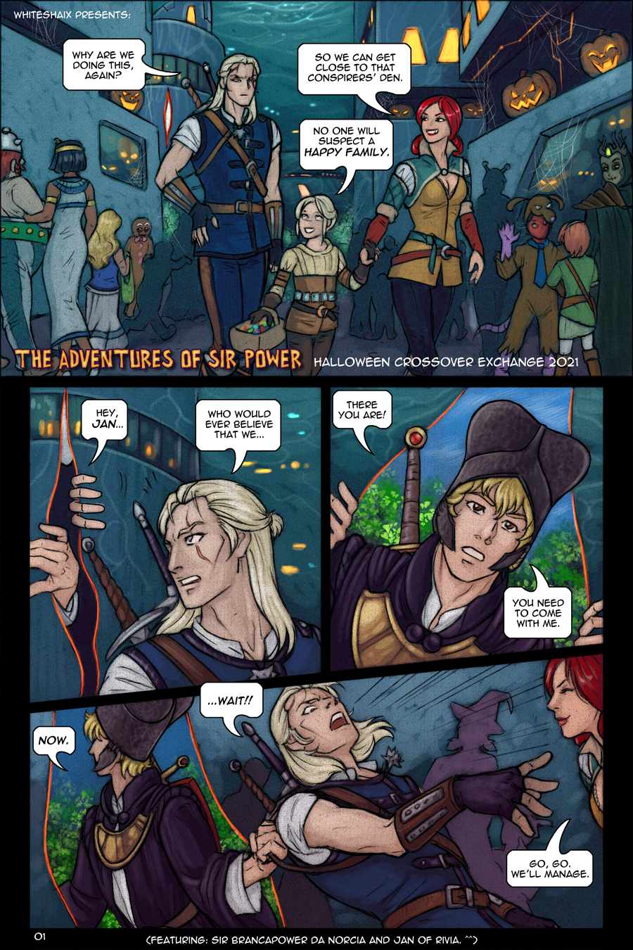 The Adventures of Sir Power by whiteshaix page 1 out of 8
