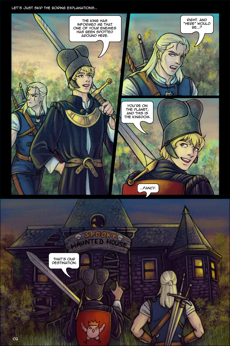 The Adventures of Sir Power by whiteshaix page 2 out of 8