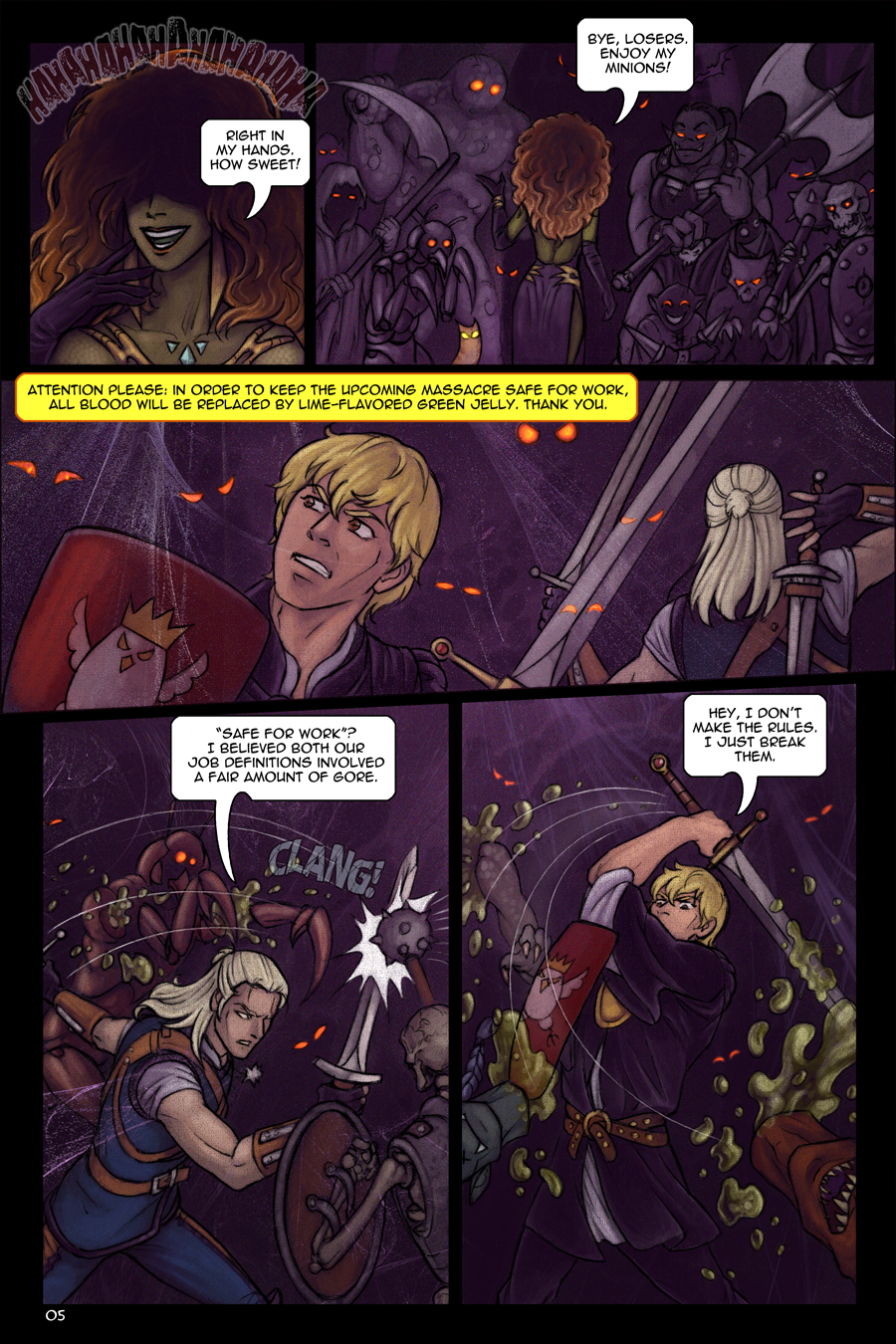 The Adventures of Sir Power by whiteshaix page 5 out of 8
