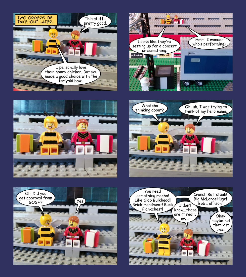 Untitled Brick Comic - Chapter B4: Mask of the Bellhop | Part 17