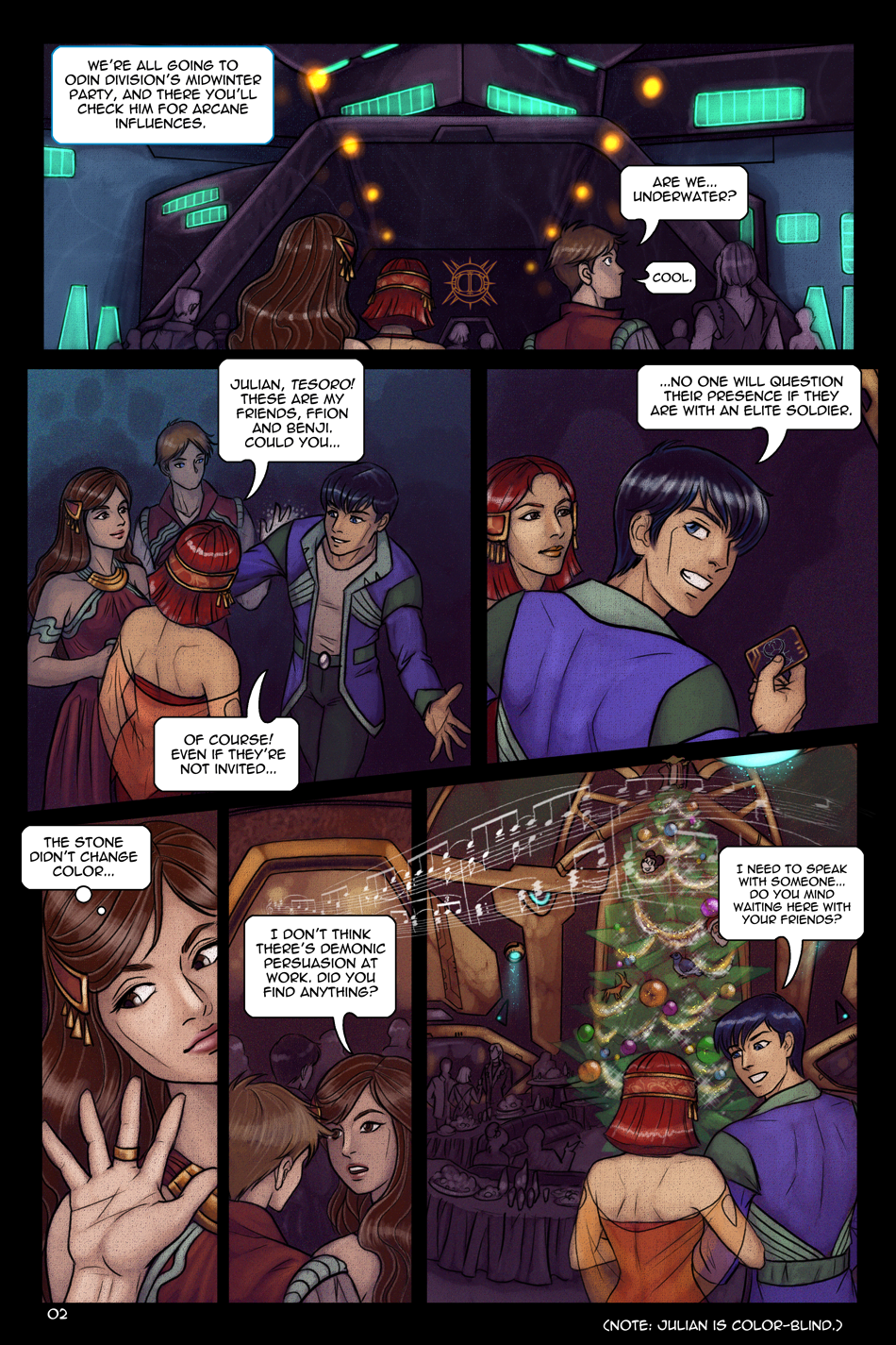 The Strangest Coven by Whiteshaix Page 2 of 4