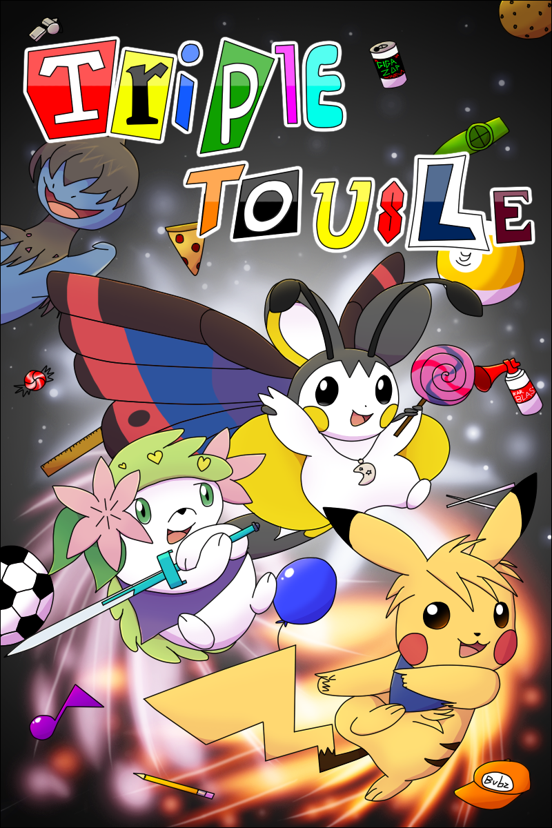 Pokémon Triple Tousle Cover