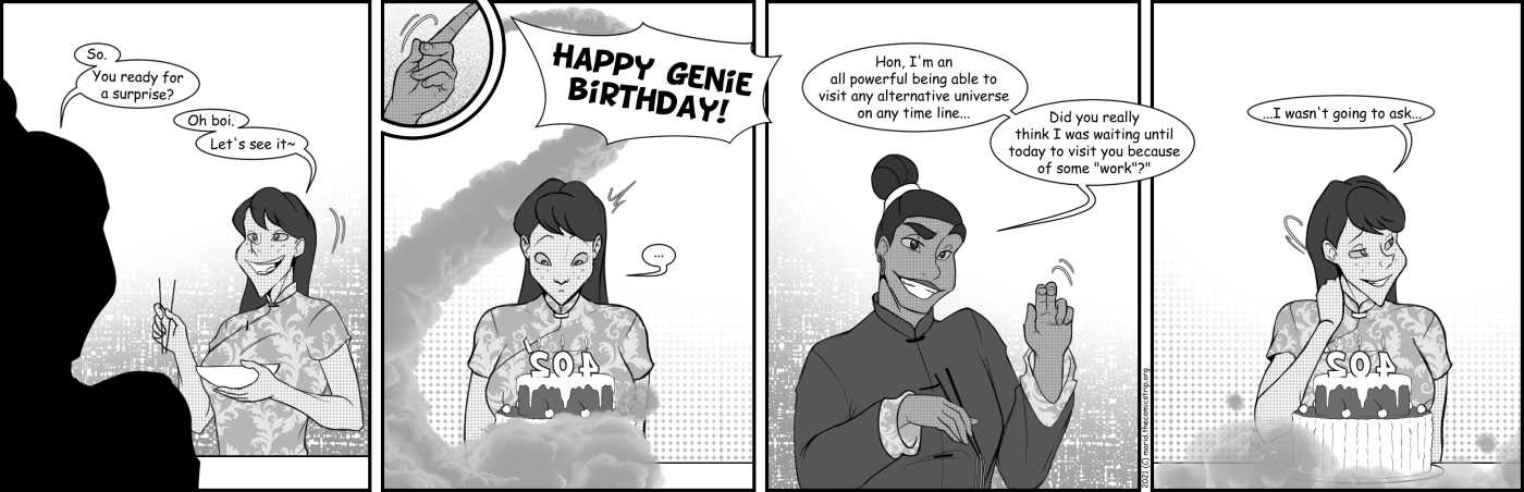 #334 Happy Genie Birthday!