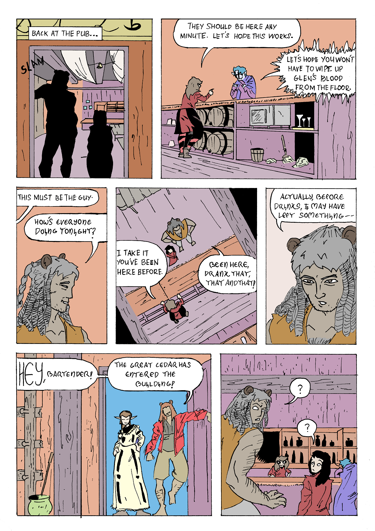 Thieftender -- Jacket and Jilted Page 9
