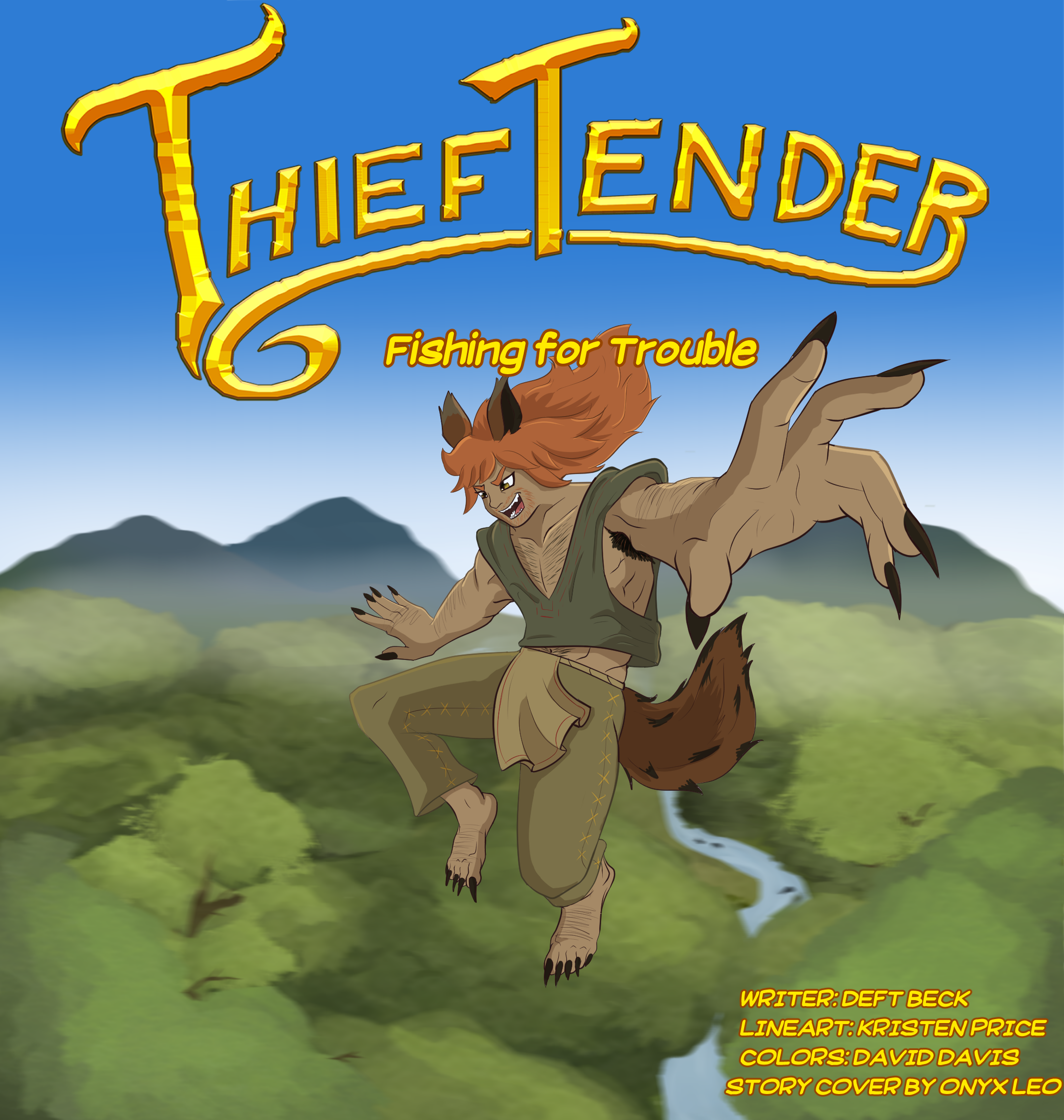 Thieftender -- Fishing for Trouble -- Title Page