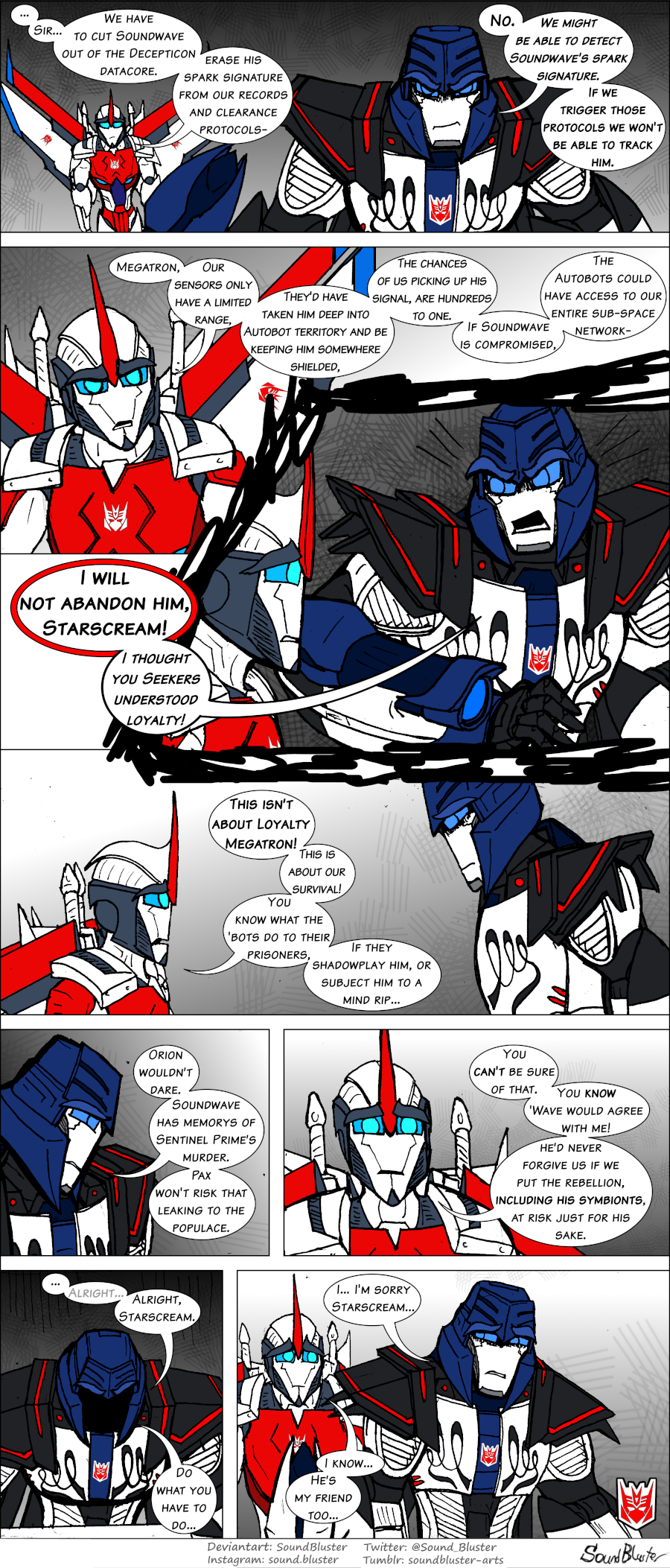 You Stole My Visor!? | Transformers: Shattered Glass Prime | Comic Fury ...