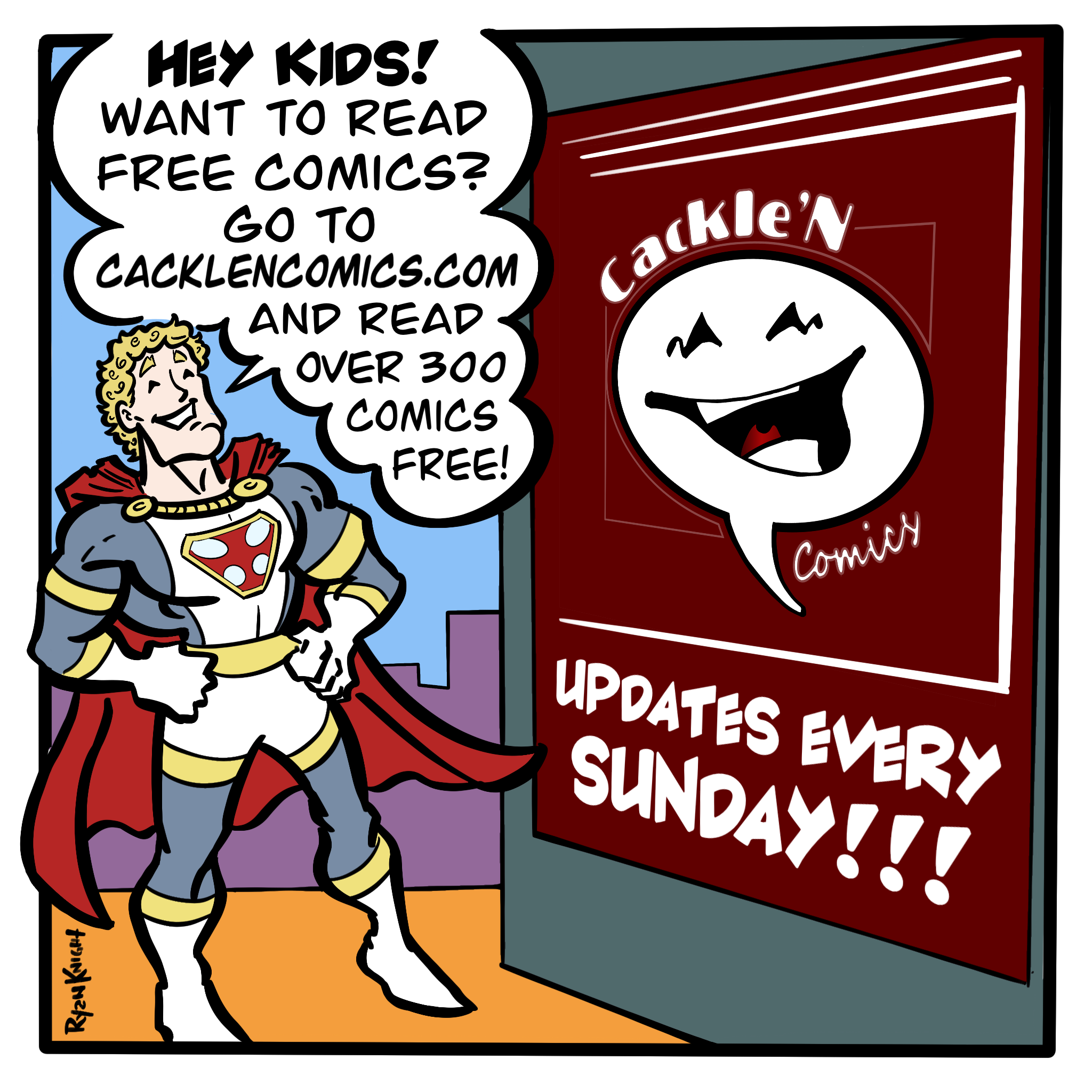 Cackle’N Comics updates every Sunday!