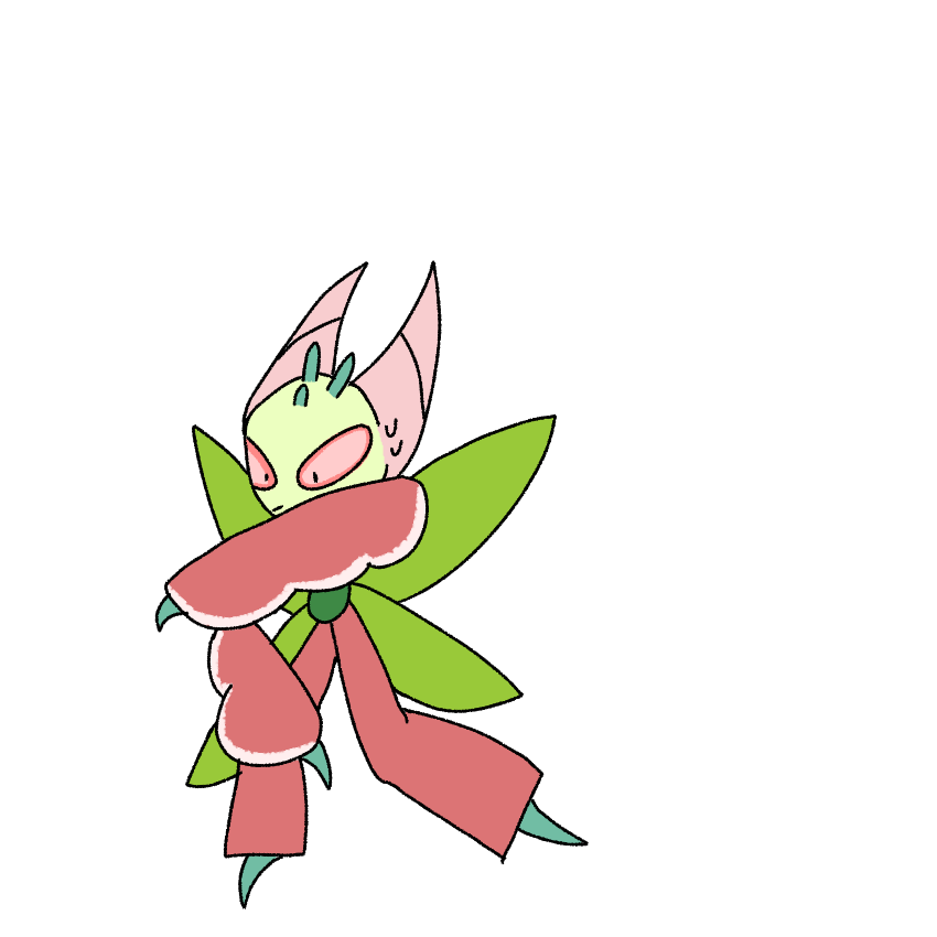 Enderman-lover's random stuff - Lurantis/Leavanny Fusion for CaptainSkitty