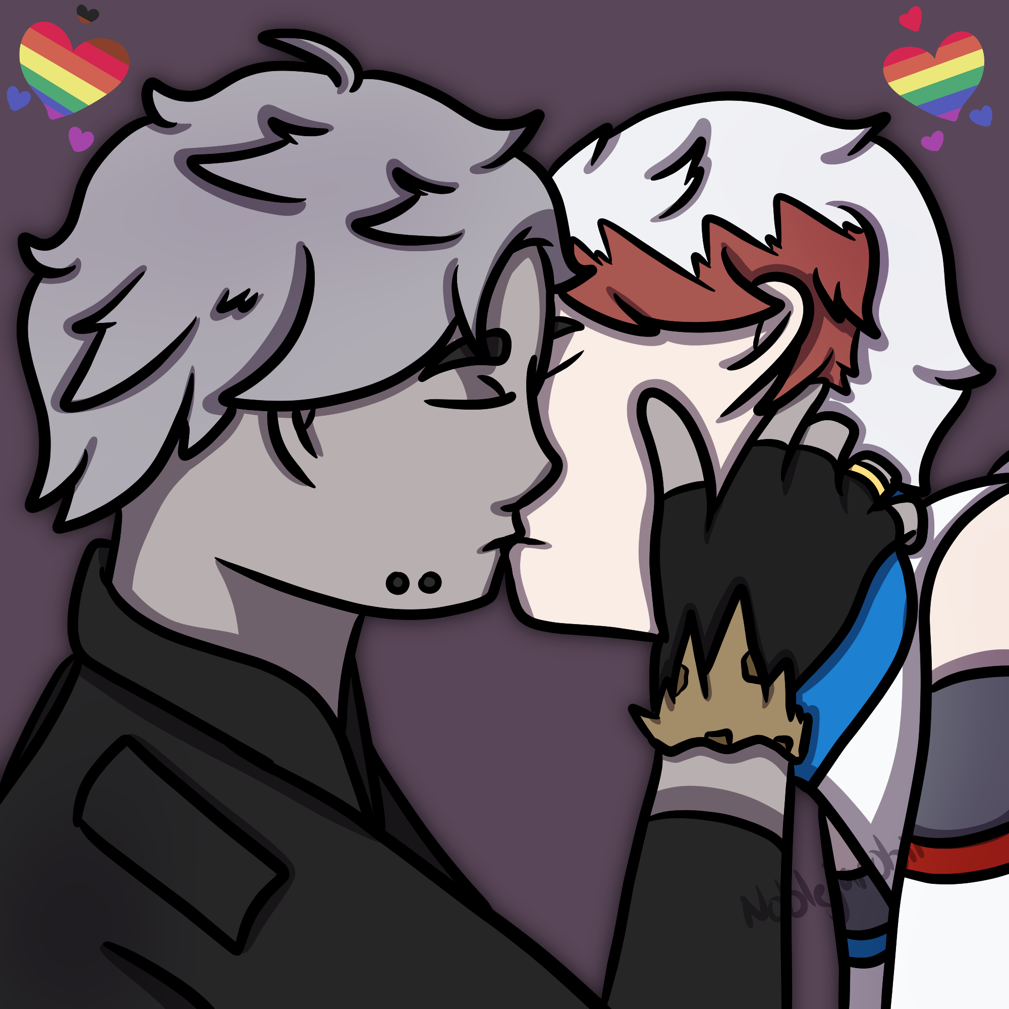 NobleJanobii's Art And Comic Extras - Rising Smoke: Pride Month Tyson ...