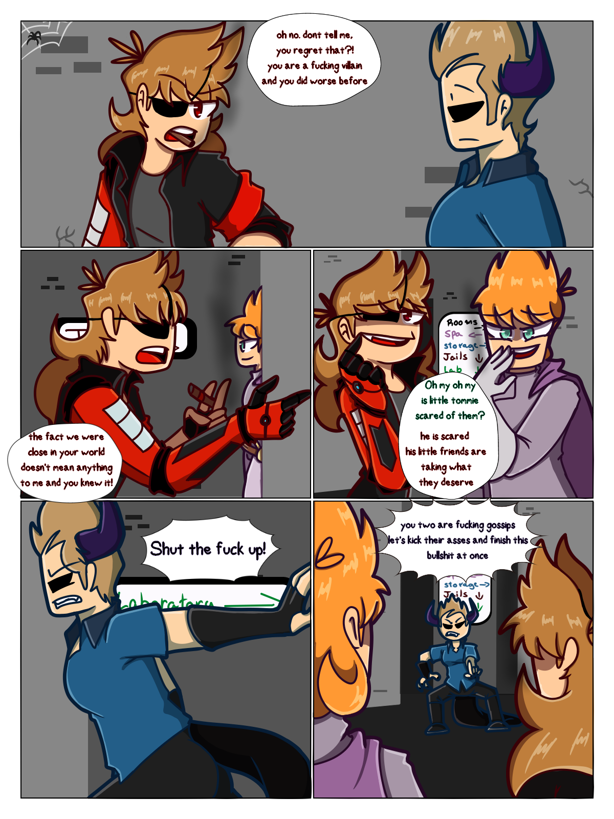 (Eddsworld) EddsDimensions - 152: they were close