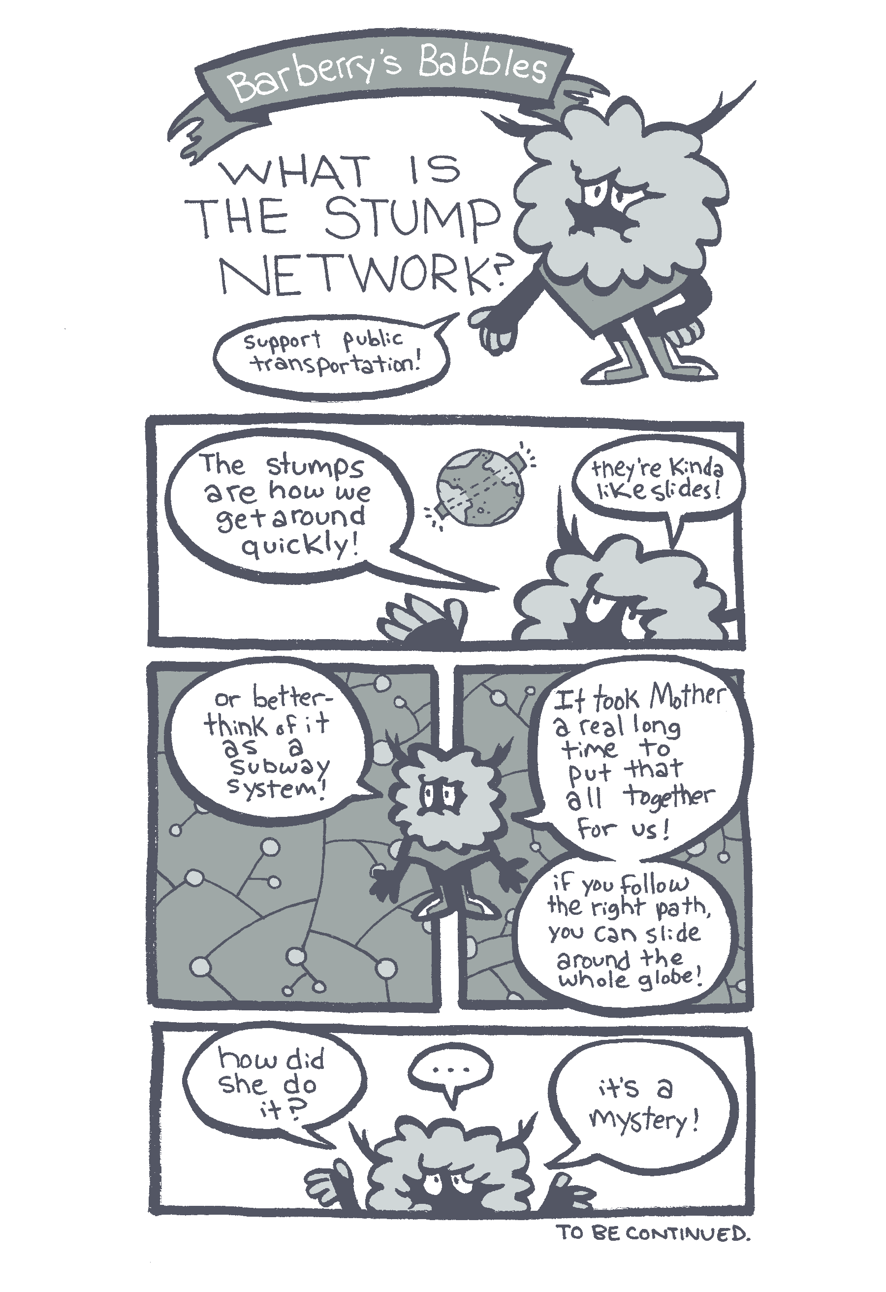 Barberry's Babbles - What is the Stump Network? pt 1