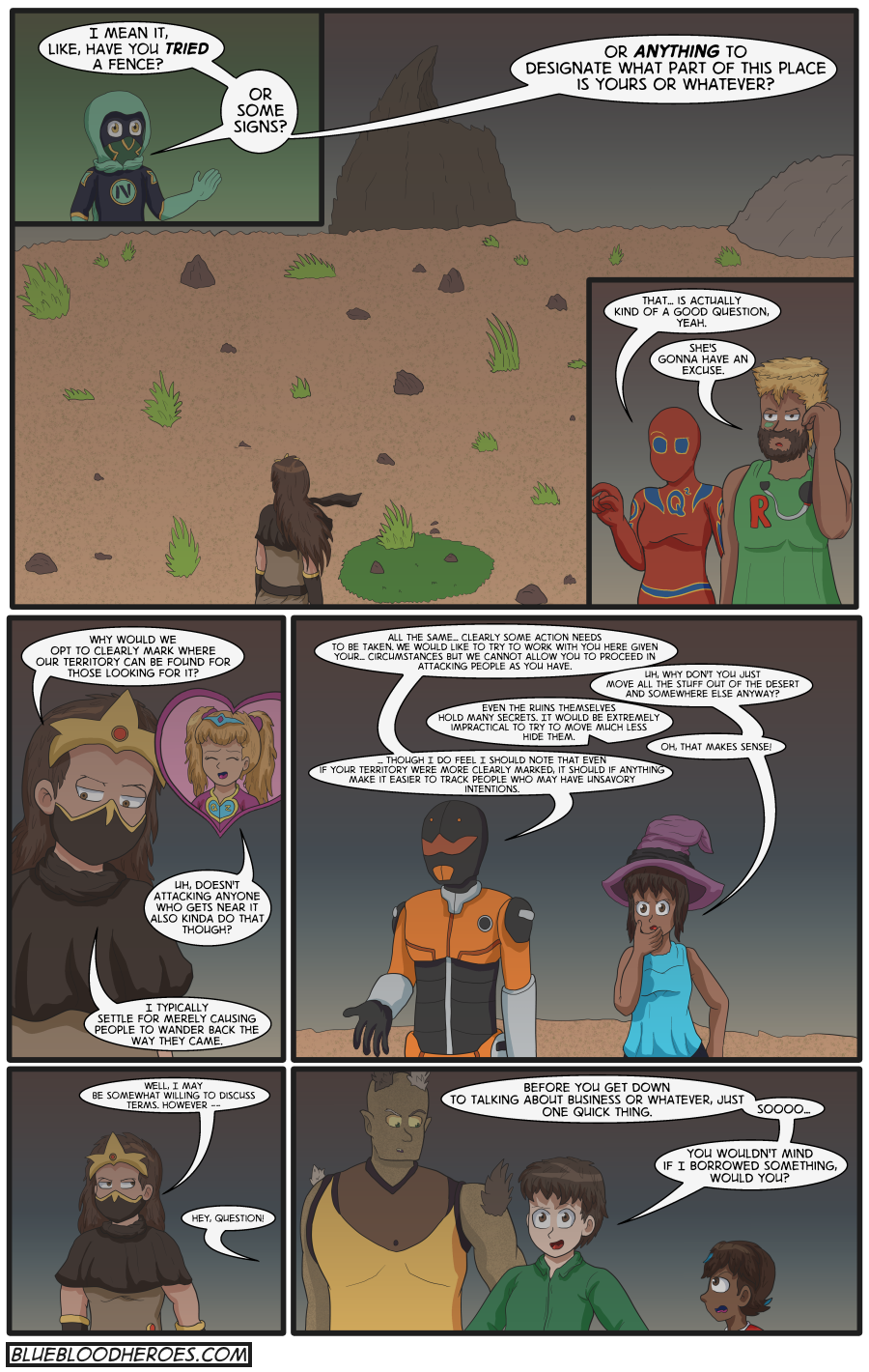 The City Far From Blue, Page 9