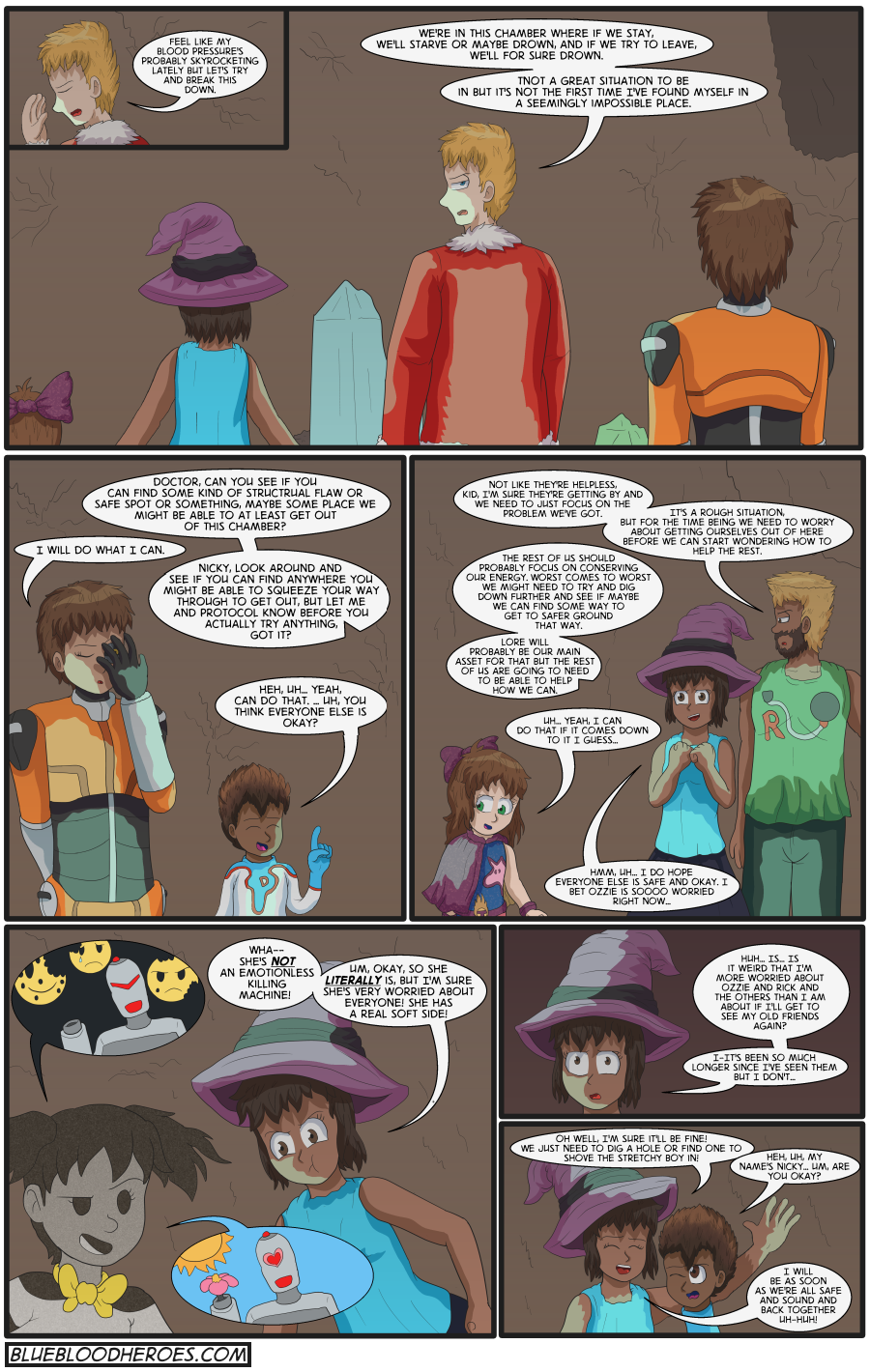 The City Far From Blue, Page 17