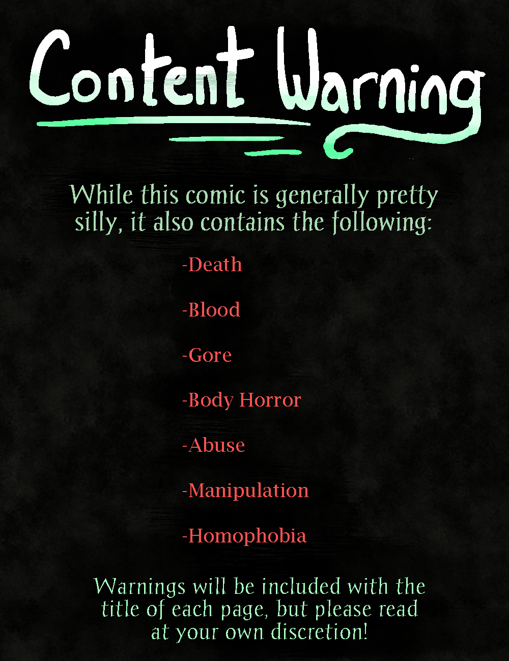 Content Warnings