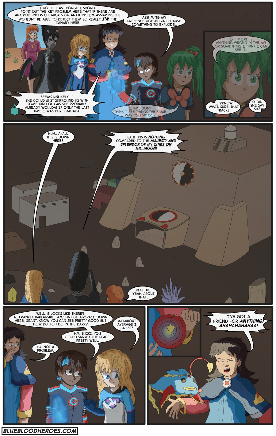 The City Far From Blue, Page 22