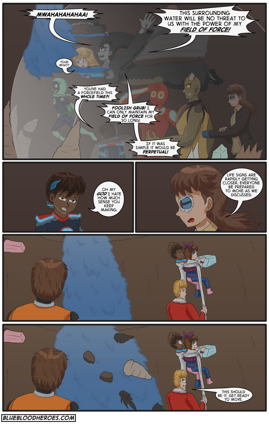 The City Far From Blue, Page 37