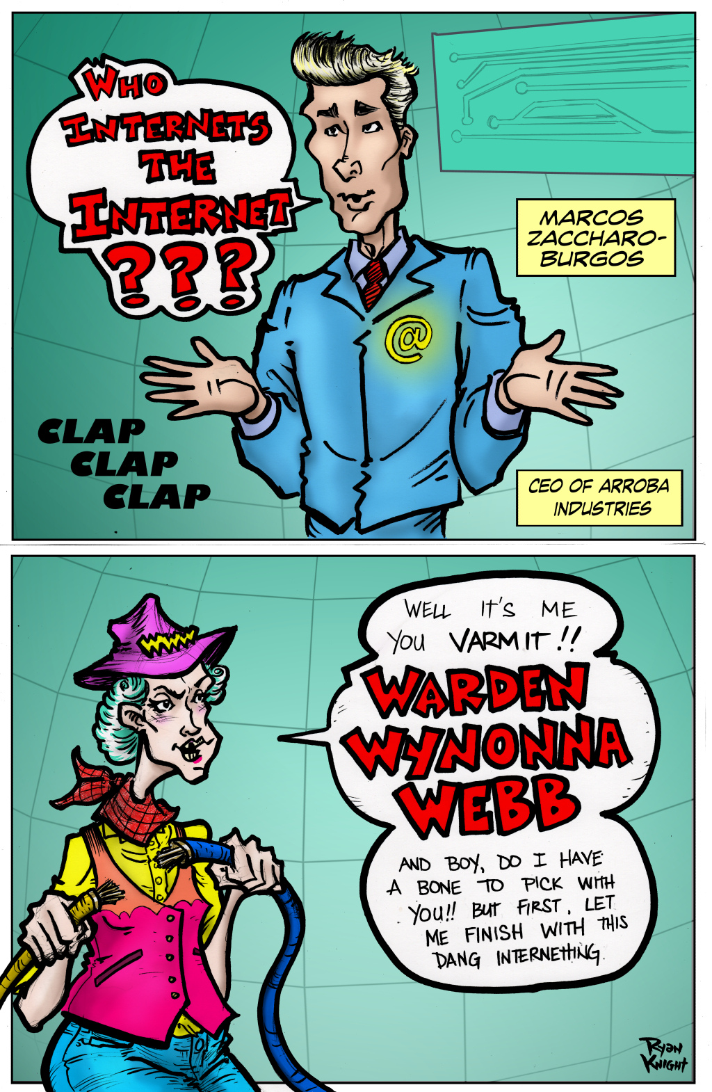 Warden Wynonna Webb: The Fastest Internetting Internetter in the Internet