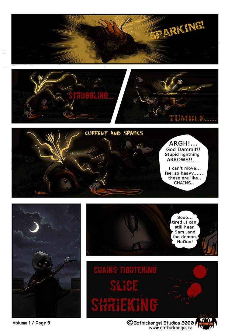 Darknight Manga Page 9 - Lightning Arrow