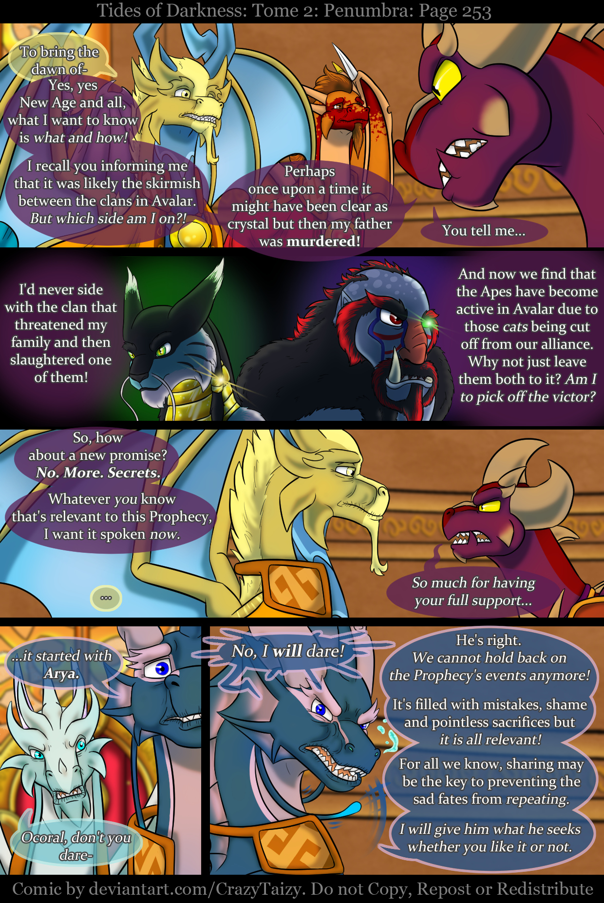 Tides of Darkness: Penumbra Page 253