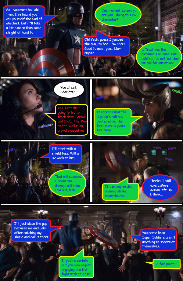 Cap Meets Loki