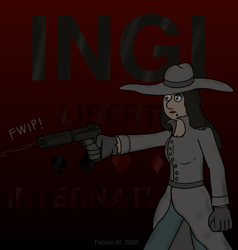 Ingi With A Silencer Gun