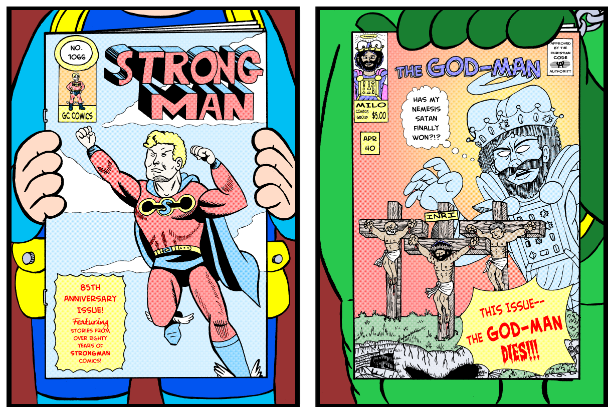 The Greatest Superhero page 04-05