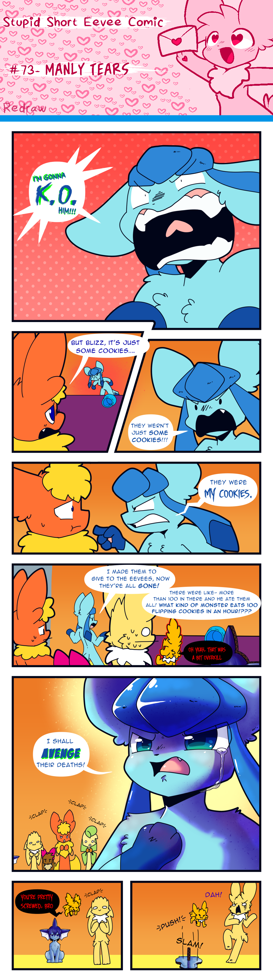 #73- Manly tears | Stupid Short Eevee Comic | Comic Fury - Comic Fury ...