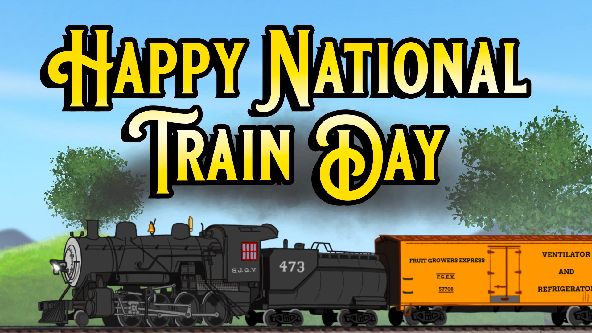 Life Besides The Tracks Happy National Train Day!!!