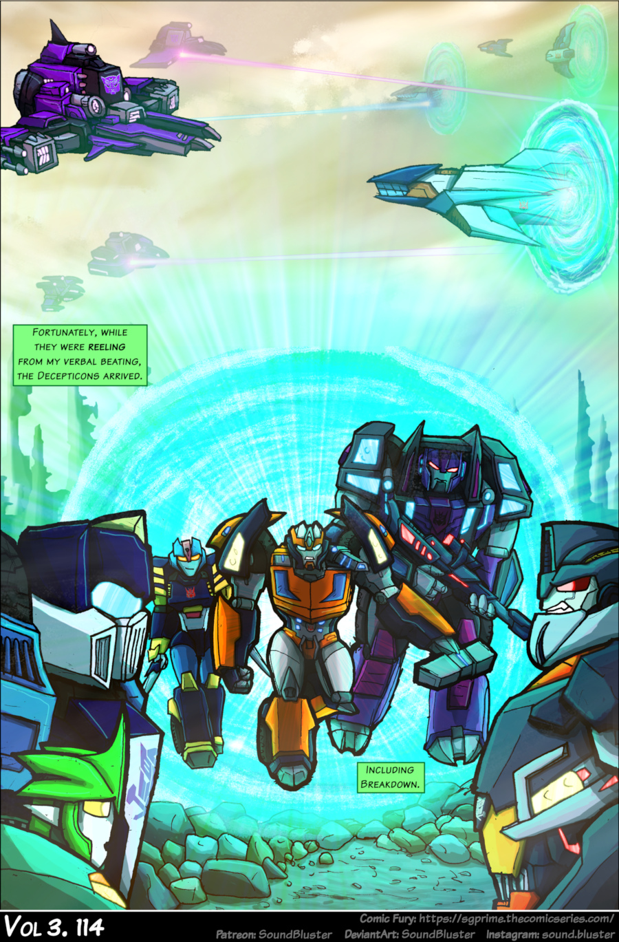 110-114 - Volume 3 (Part 2) | Transformers: Shattered Glass Prime