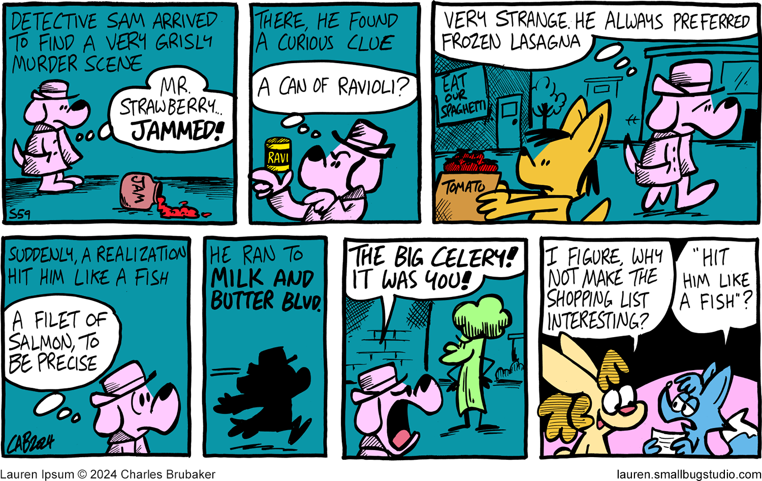 Hungry Mystery (Sunday comic)