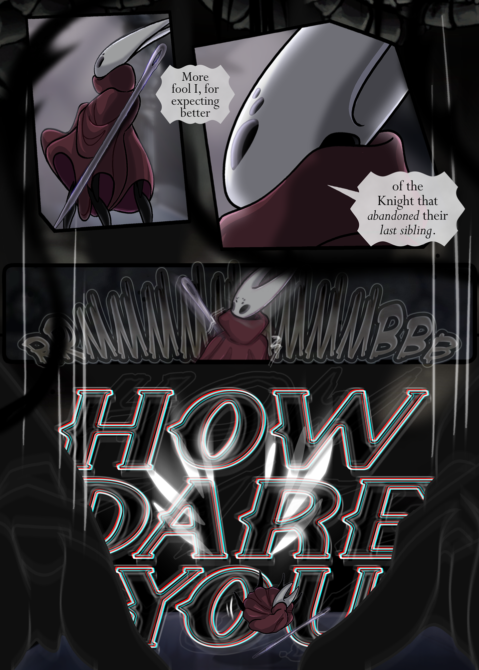 Hollow Knight King Of Shades Comic Fury Comic Fury Webcomic Hosting