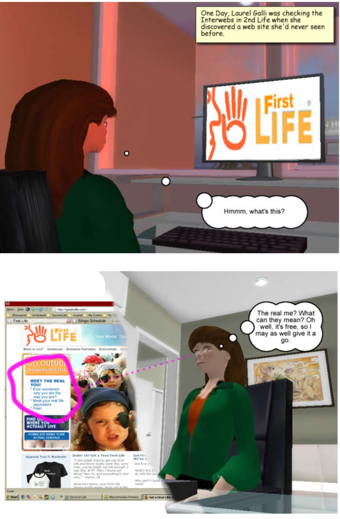 One Day in Second Life