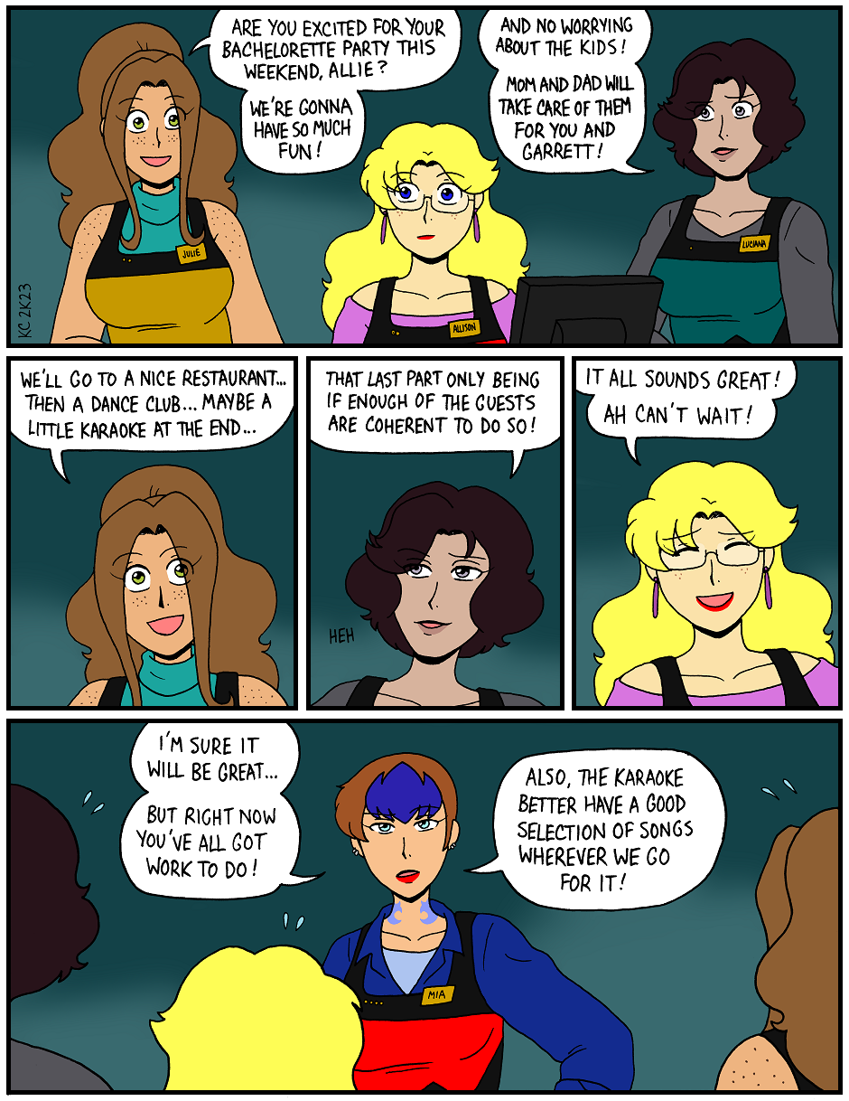 Bachelorette Party Discussion | POW! Right in the Nostalgia | Comic ...