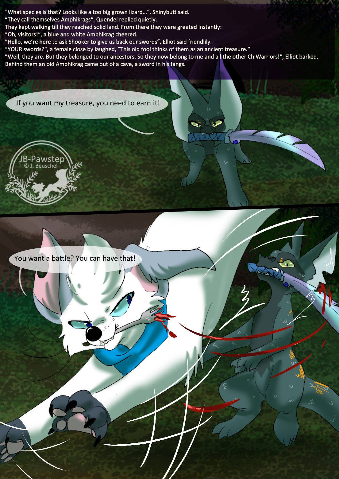 Chapter 69 - Silverclaw Fight