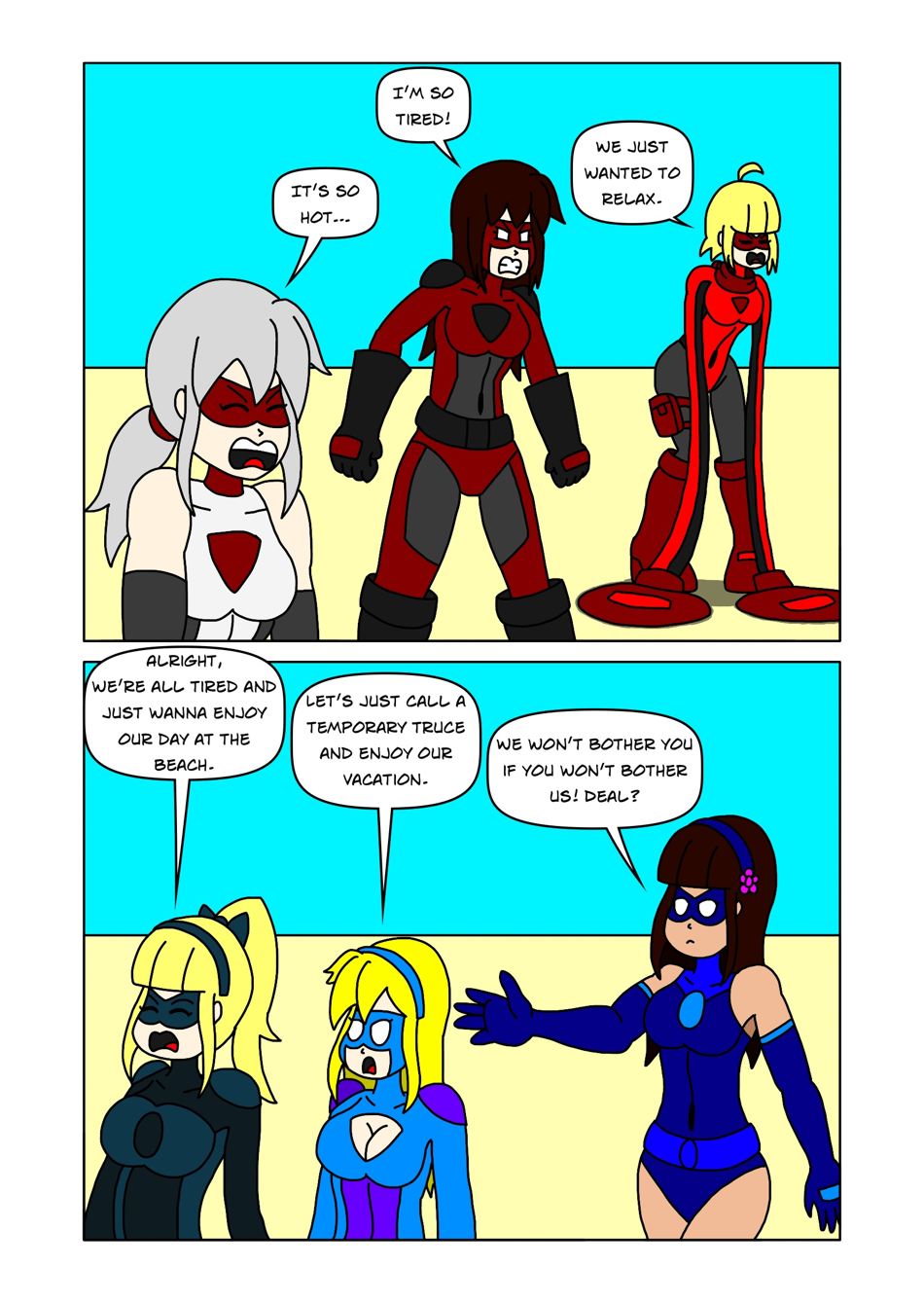 Eclipseverse Theater - Beach Trip - 09 | The Alphahumans | Comic Fury